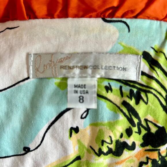 Vintage 80s Renfrew Bright Orange Puff Collar Jacket – Size 8, Made in USA - Picture 5 of 16
